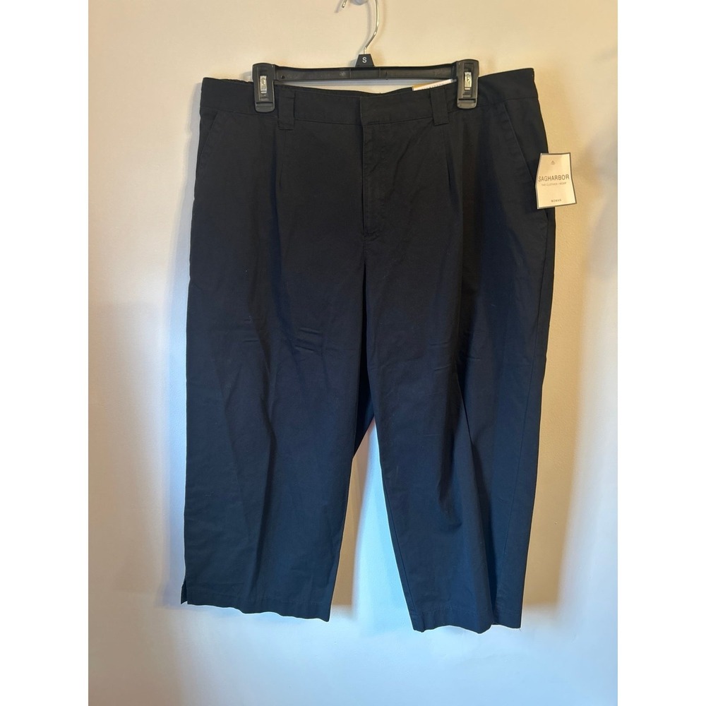 Sag Harbor women's black pants